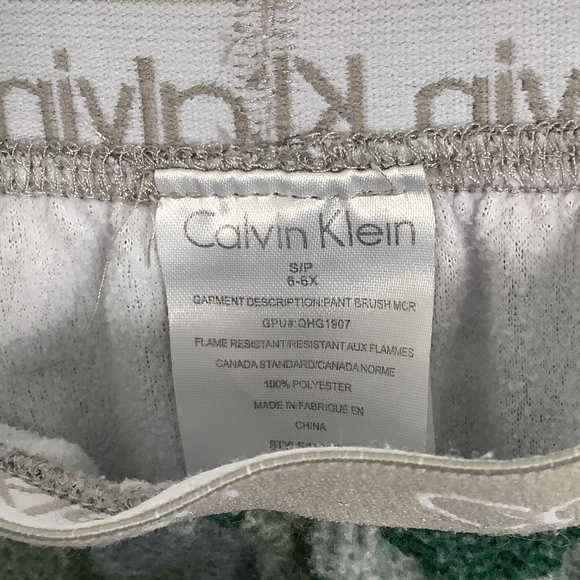 Calvin Klein boys pj bottoms size 6 - Picture 3 of 3
